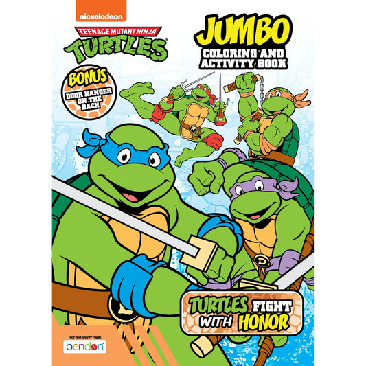 Teenage Mutant Ninja Turtles Jumbo Coloring Book